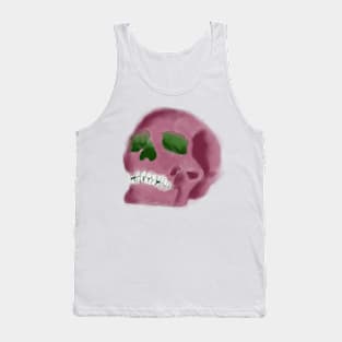 pink skull Tank Top